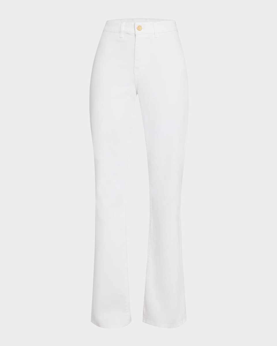 Maya High-Rise Straight-Leg Pants